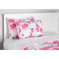 thumbnail image 3 of Mainstays 8-Piece Mint Floral Bed in a Bag, King, 3 of 7