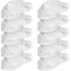 thumbnail image 1 of Almohadillas reutilizables para limpiadores a vapor, microfibra de primera calidad para limpieza de múltiples superficies, lavables y reutilizables hasta 60 °C, ideales para tareas domésticas, 1 of 4