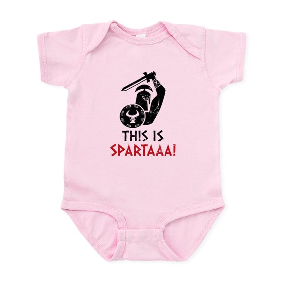 CafePress - This Is Sparta! Infant Bodysuit - Baby Light Bodysuit