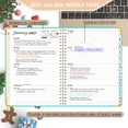 thumbnail image 3 of CTCMSP 2027 Planner Weekly Monthly Planner Calendar Notebook(Jan-Dec.2027,6.3"x8.5")Hardcover Daily Agenda Planner 2027 for Office,Home,Schedule,Academic Supplies, 3 of 7