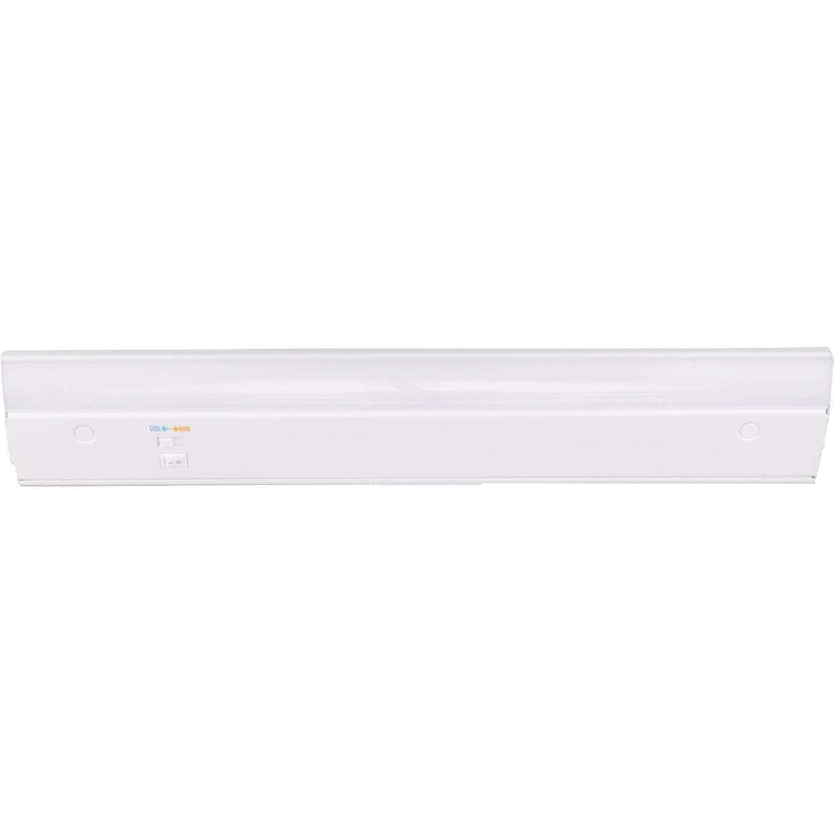 Good Earth Lighting UC1138WH118LF0G 18 in. LED Smooth Light Under Cabinet Light - White Finish