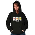 thumbnail image 3 of PACMAN Made in the 80s Vintage Hoodie Sweatshirt Women Men Brisco Brands L, 3 of 6