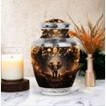 thumbnail image 4 of Elephant Walk In Forest Cremation Urn Human Ashes - Urns For Ashes Women s - Funeral Urns For Human Ashes Adult - Urns For Human Ashes Adult Female - Adult Urns, 4 of 5