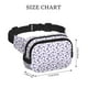 thumbnail image 4 of Balery Lavender Flowers Mochila Cinturón para Mujeres y Hombres, Bolsa de Cintura Impermeable de Doble Capa con Correa, 4 of 9