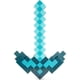 thumbnail image 4 of Accesorio de juguete Mattel Minecraft Transforming Diamond Espada y pico 2 en 1, tamaño infantil, 4 of 6