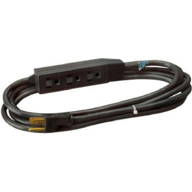 Master Electrician 04002ME Rallonge Noire 16-3 - 12 Pieds