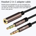 thumbnail image 5 of Casque de Jeu 2 en 1 Audio - Fil d'Extension Prise Universelle Compatible pour -hyperx, 5 of 5