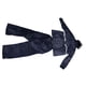thumbnail image 2 of Conjunto de chaqueta dividida, pantalón, impermeable, transpirable, conjunto de impermeable de doble capa para hombres y mujeres, Oxford, azul marino, L, 2 of 15