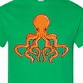 thumbnail image 4 of Inktastic Orange Octopus T-Shirt, 4 of 5