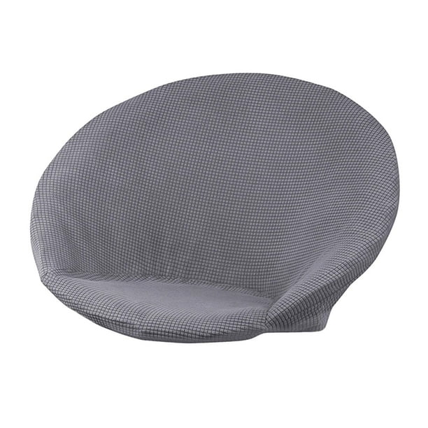 funda de asiento Funda para silla con platillo de tela jacquard Funda extraíble para silla Moon gris claro Magideal funda de asiento