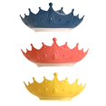 thumbnail image 3 of Gorro de ducha para bebé, gorro impermeable para champú, protege los oídos, los ojos, corona de baño de silicona ajustable XBTCLXEBCO visera de baño para bebé linda forma de corona, 3 of 5