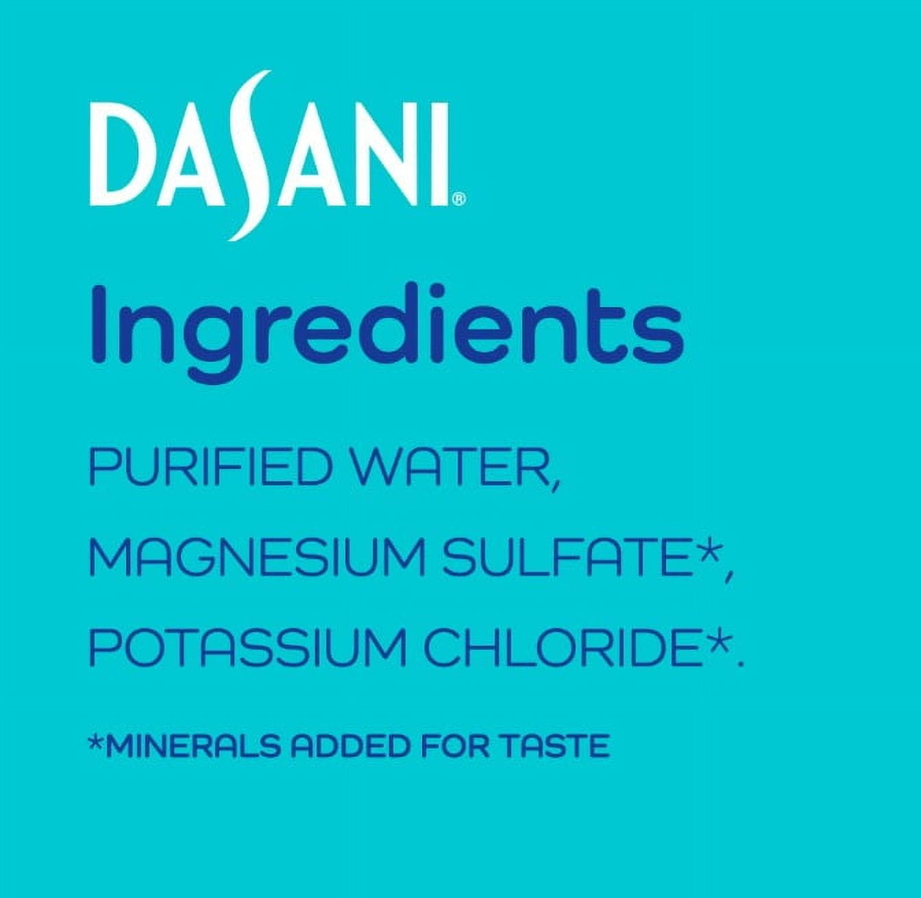 DASANI Purified Water Bottle Enhanced with Minerals 15 Pack16.9 fl oz Plastic Bottle