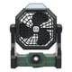 thumbnail image 1 of Ventilador para acampar al aire libre ABS iluminación continua portátil 7800mah 5V luz recargable para viajar negro y verde, 1 of 12