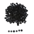 thumbnail image 1 of jifeng 10x100 Sets T5 Resin Snap Buttons Fasteners 12.4MM Black, 1 of 9