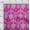 Fuschia Pink, variant on oneOone Organic Cotton Poplin Twill Fabric Damask Ikat Printed Fabric 1 Yard 42 Inch Wide