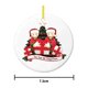 thumbnail image 4 of Muñeco De Nieve Colgante Colgante árbol De Navidad Decoración DIY Navidad Saludo Colgante árbol De Navidad Muñeco De Nieve Colgante Colgante Encantador árbol De Navidad ANGGREK Otros, 4 of 6