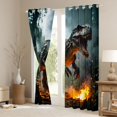thumbnail image 3 of Feelyou Dinosaur Animal Black Out Curtains, Boys Girls Curtains Pack of 2 (42x63 Each), 3 of 6