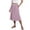 *Pink, variant on ClodeEU Women's Summer Striped Print Drawstring Skirt,Loose Casual Skirt with Pocket Light Blue 03,Womens Plus S