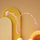 thumbnail image 5 of Cadena de chupete de silicona Hugo Soporte de correa de silicona Rosado, 5 of 7