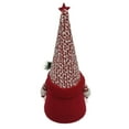 thumbnail image 4 of Holiday Time 18" Gnome Christmas Tree Topper, 4 of 5