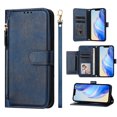 thumbnail image 2 of Case for iPhone 17 Pro Max Zipper Handbag Wallet Leather Cover with Crossbody Detachable Lanyard Strap, 2 of 6