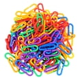 thumbnail image 2 of 150pcs Plastic C-Clips Hook Unique Creative Funny Fashion Children's Learning Toys C-Links Chain, 2 of 6