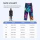 thumbnail image 4 of Fotbe Colorful Tropical Leaves Pantalones de Pijama para Hombre, Pantalones de Dormir, Pantalones de Casa con Cintura Ajustable y Bolsillos-Medium, 4 of 6