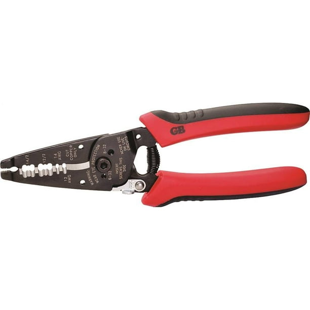 Klein-Kurve Romex GRX-3224 Dual Cable Stripper, 14 - 12 AWG, 7-5/8 in OAL 
