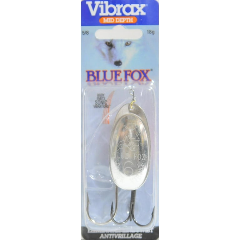 Blue Fox Classic Vibrax Spinners 10g-13g, Size 4 and 5, Cabral Outdoors