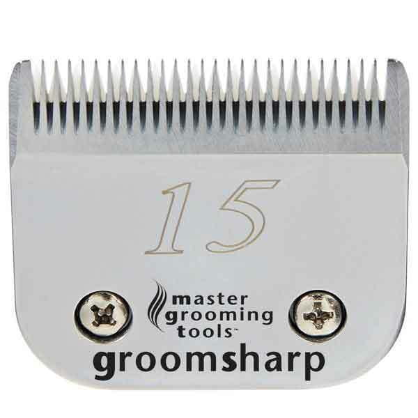 Groom Sharp Stainless Steel Clipper Blades Professional Grade Dog Pet