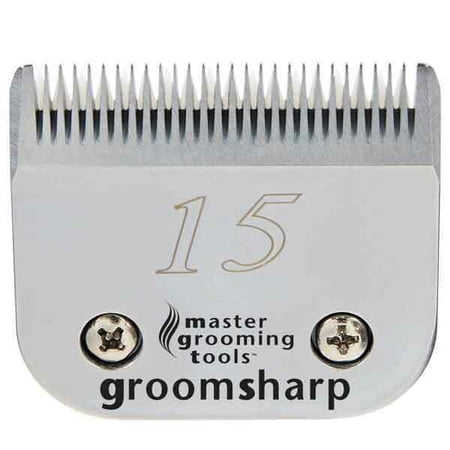 Groom Sharp Stainless Steel Clipper Blades Professional Grade Dog Pet Grooming (15)