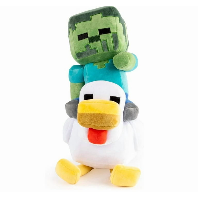 Minecraft Chicken Jockey Plush Toy Chicken Stuffed Animal Buddy