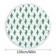 thumbnail image 2 of Toalla de Playa Redonda de Microfibra, Suave Secado Rápido, Estampados Coloridos y Divertidos, Resistente a La Arena, Ligera, Múltiples, Ideal para Yoga, Picnic o Piscina, 152 Cm., 2 of 5