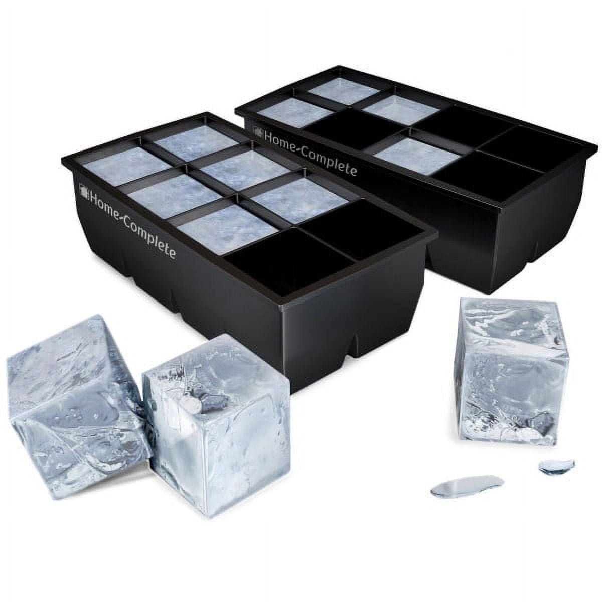 Frost Fusion: Large Capacity Ice Block Mold – Convenient Ice