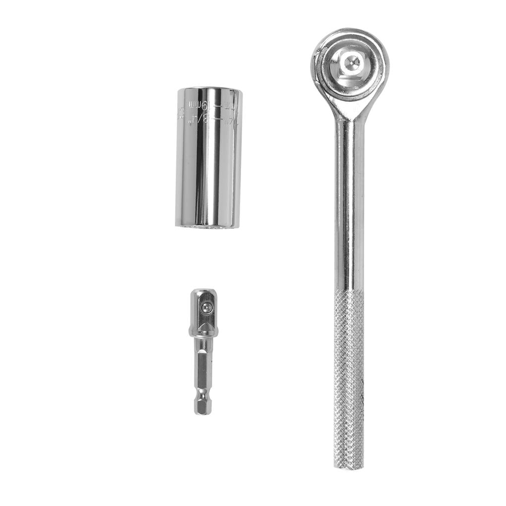 Universal Socket Grip Tools Sets Multifunctional Ratchet Wrench Power