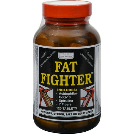 Only Natural Fat Fighter - 120 Tablets