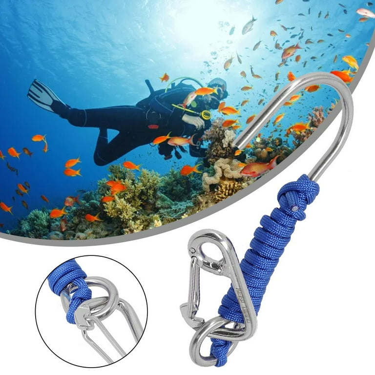 Single Head Stainless Steel Reef Flow Hook Single Claw Hook Safety