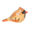 thumbnail image 2 of Estatua de pájaro realista, esculturas de pájaros realistas, adorno decorativo vívido de pájaro amarillo, 2 of 9