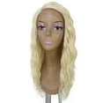 thumbnail image 2 of LUXLUXE Raven Wavy Layer 24 in Long L Part Wig, Heat Resistant Fibers,Light Blonde, 2 of 7
