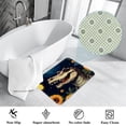 thumbnail image 3 of Sunflower Polyester Indoor Mat Non-Slip Area Rug Chair Rugs Machine Washable, 3 of 6