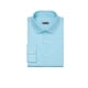 thumbnail image 3 of Camisa de vestir Kenneth Cole Unlisted Slim Fit Solid Aqua para hombre, 3 of 4
