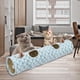 thumbnail image 4 of es para gatos para gatos de interior, tubo de para gatos para mascotas, juguetes para gatos plegables, tienda de juegos para gatos, juguete Corazón Sunnimix Túnel de gato, 4 of 8