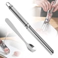 thumbnail image 2 of Stainless Steel Meatball Maker Tube, Manual Meat Portion Dispenser, Handheld Minced Meat Scoop, Home Food Prep Gadget, Non‑Slip Meat Ball Forming Tool, Kitchen Meat Shaper with Auxiliary Spoon, S, 2 of 7