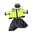 thumbnail image 2 of Conjunto de ropa de muñeca de 38 cm perfke uniforme de tráfico 3 piezas, 2 of 9