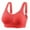 442#Red, variant on Padded T Shirt Bras for Women Women's Soft Cotton Bra Comfortable Breathable Thin Size Soft Cotton Underwear Underwire T-shirt Bra Padded Bralettes for Women Sexy