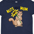 thumbnail image 4 of Inktastic Nuts About Mom Cute Chipmunk with Sunflower Boys or Girls Toddler T-Shirt, 4 of 5