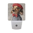 thumbnail image 6 of Yayeee LED Plug in Night Light for The Home with Auto Dusk to Dawn Light Sensors, 2 Pack, Gray Dog Artist, 6 of 6