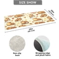 thumbnail image 3 of Haosy Cute Capybaras Doing Various Activities Bathroom Rugs Non Slip Absorbent Soft Plush Quick Dry Bath Mat, 39"x20", 3 of 8