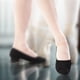 thumbnail image 5 of Prendas de baile con suela dividida suave para practicar, talla 38, zapatos de ballet negros para niñas y niños adultos, 5 of 8