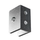 thumbnail image 4 of Inteprter 4 Uds. Suficientes abrazaderas de vidrio para pasamanos de baño, soporte para valla, Base de aleación de aluminio, Clips multifuncionales Juegos de accesorios de baño Plata Largo 10-12mm Inteprter WJ4050-03B, 4 of 6